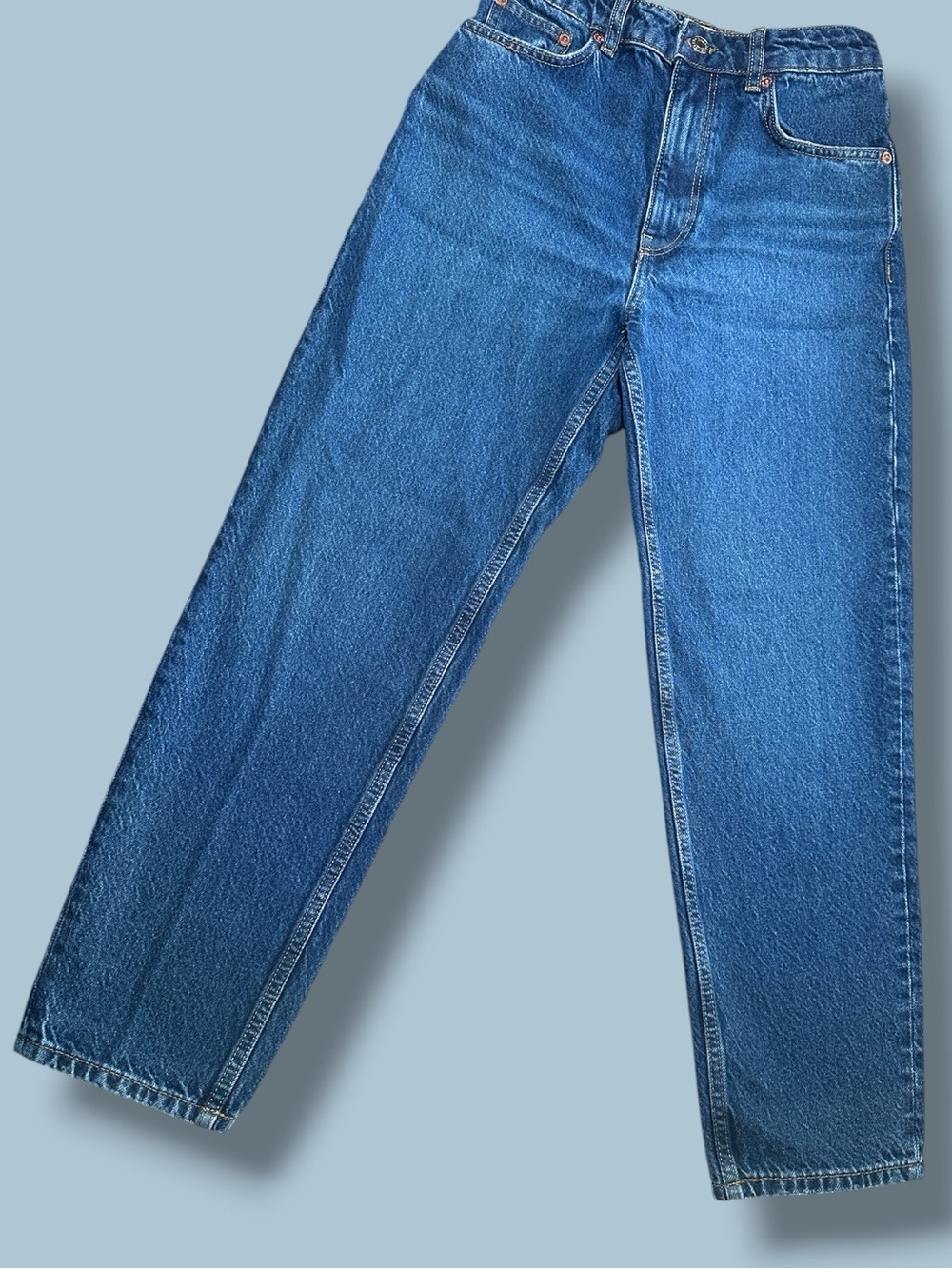 MNG By Mango High Rise Mom Jeans. Size US 4 - Picture 2 of 10